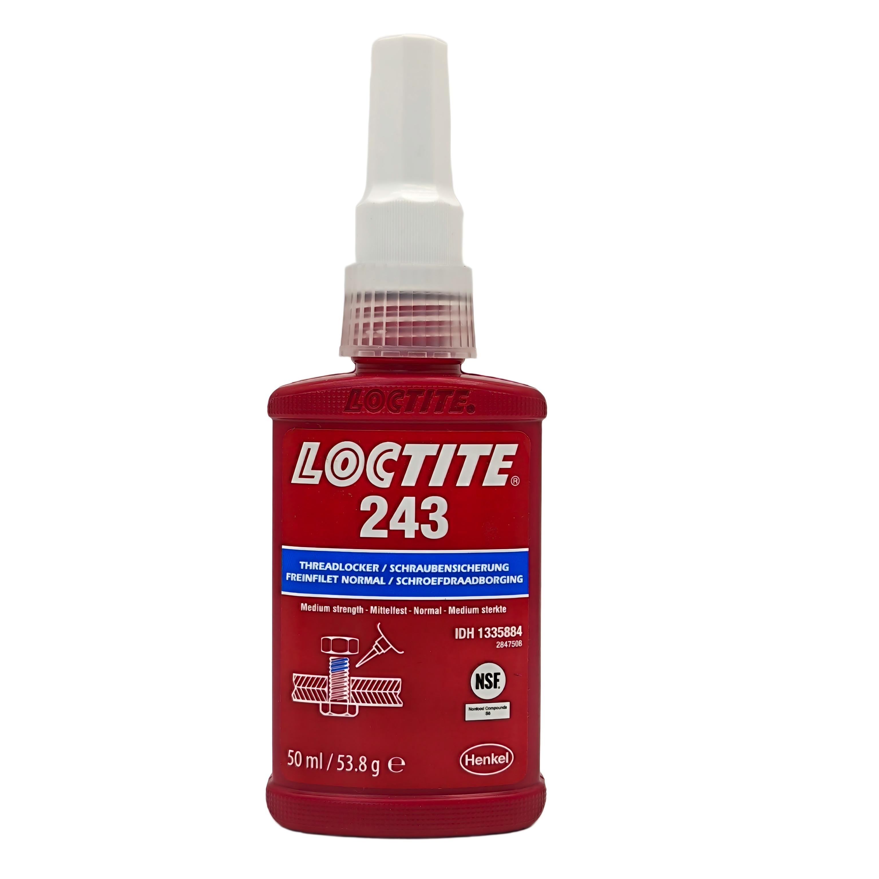 乐泰LOCTITE 243 螺纹锁固·中强度通用 东莞惠州现货
